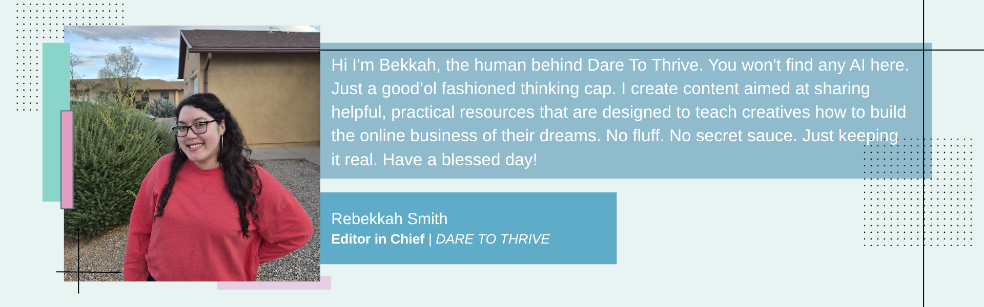 Rebekkah Smith bio.