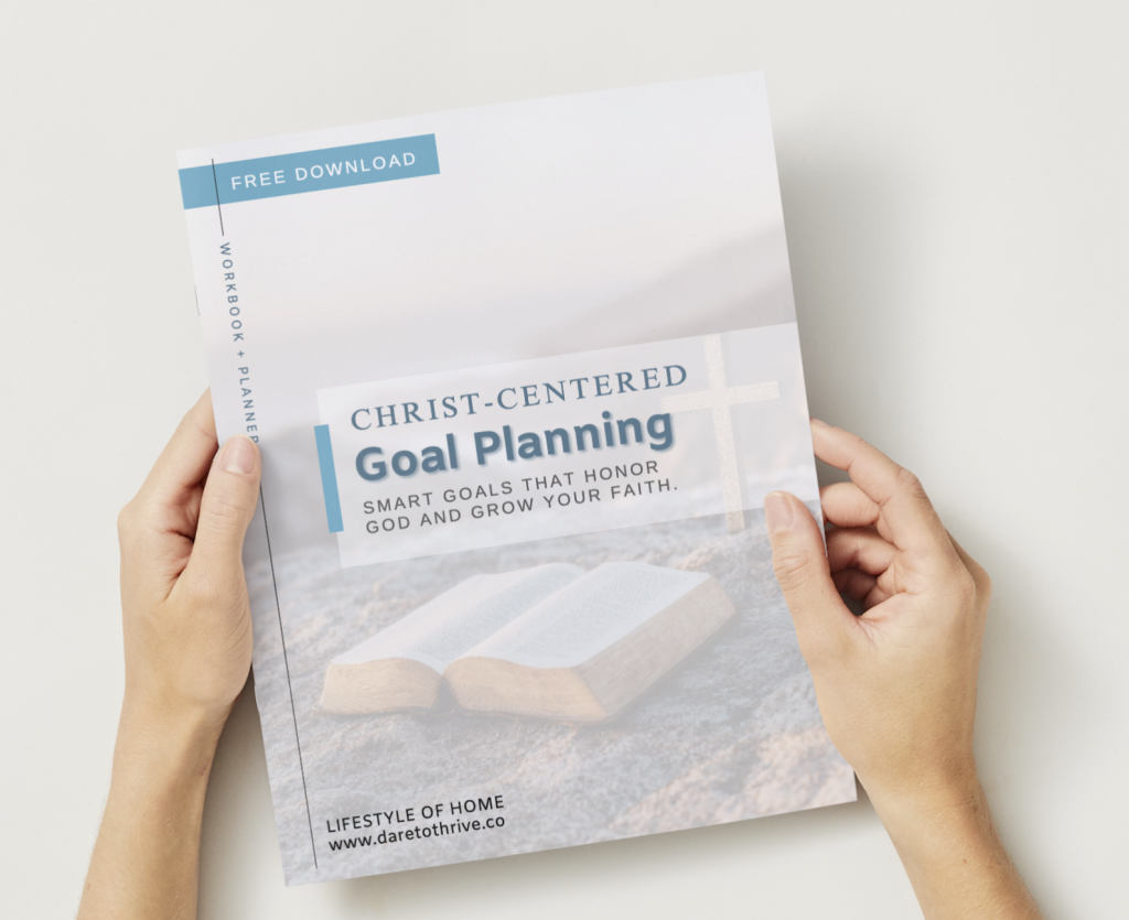 Christ-centered Goal Planning workbook